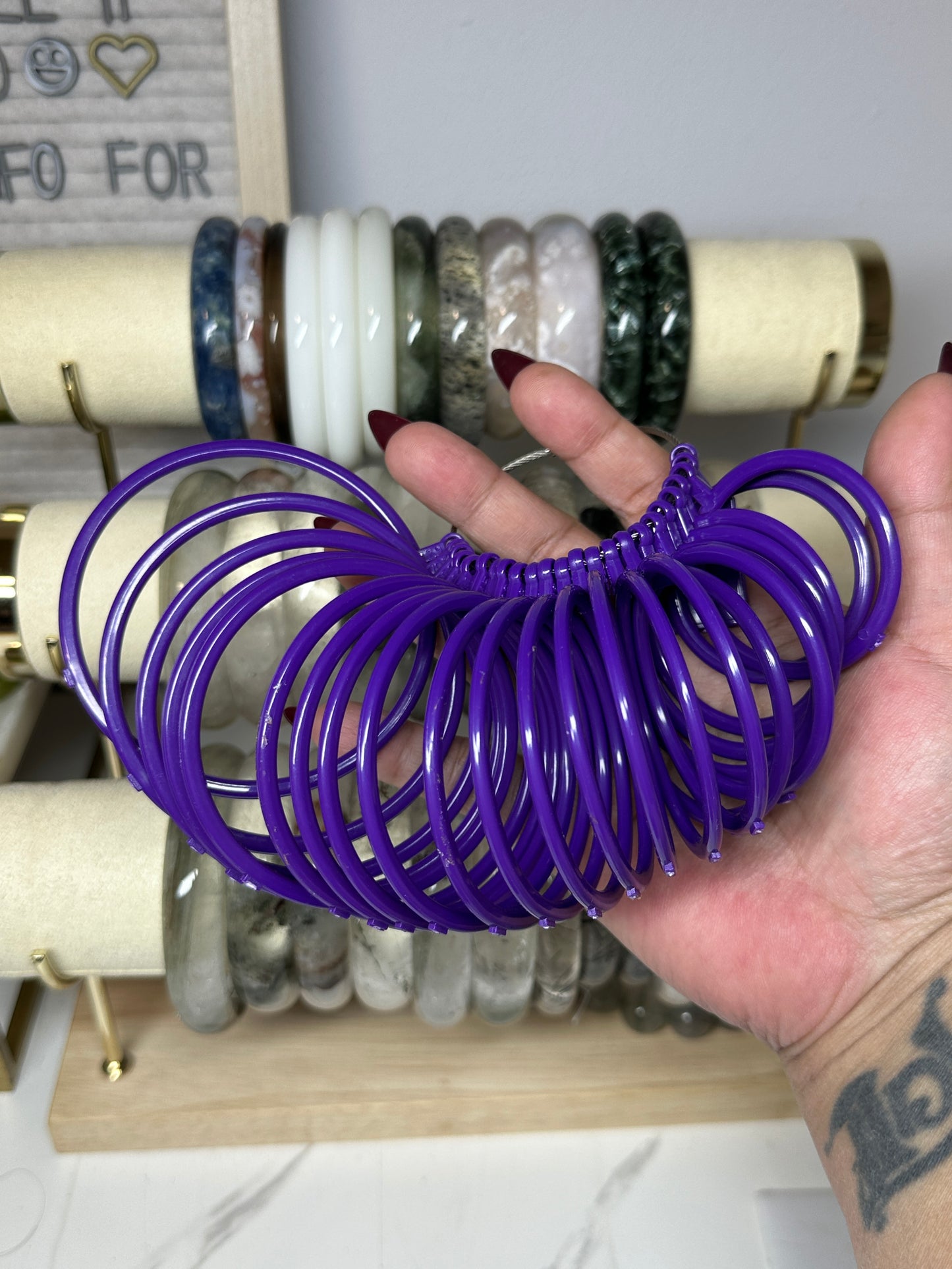 FREE bangle sizer