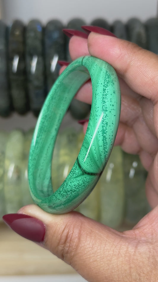 Malchite Bangle 58.3mm