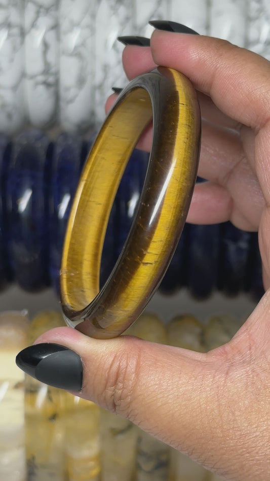 Tiger Eye Bangle 61.4mm