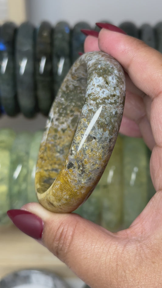 Ocean Jasper Bangle 60.7mm