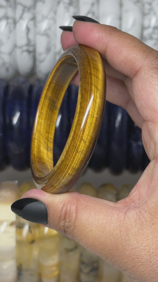 Tiger Eye Bangle 58.5mm