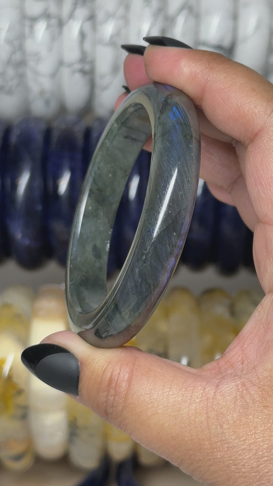 Labradorite Bangle 57mm