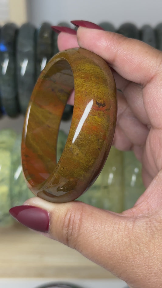 Ocean Jasper Bangle 57.2mm