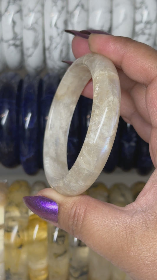 Moonstone Bangle 56.4mm