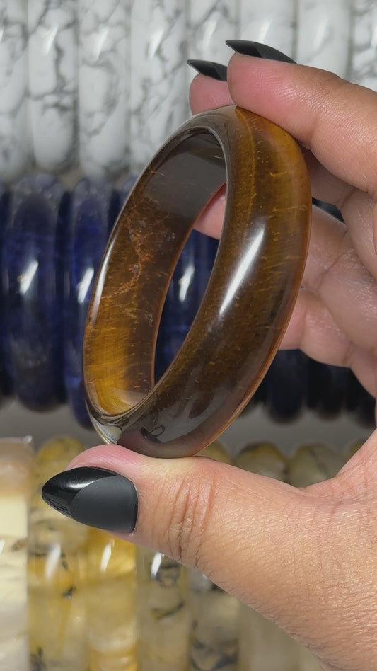 Tiger Eye Bangle 56.6mm