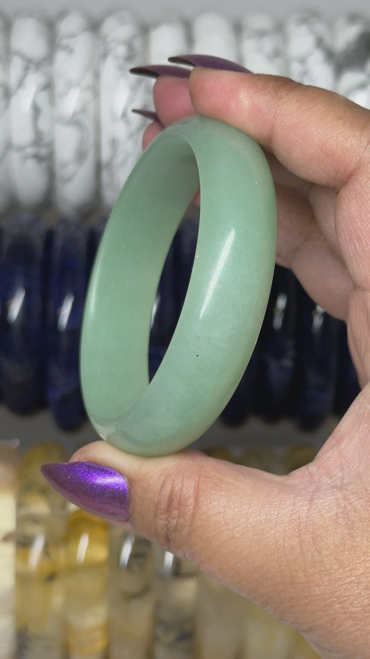Green Aventurine Bangle 57.4mm
