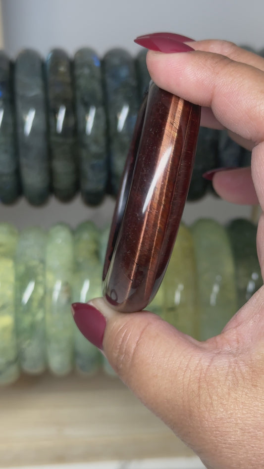 Red Tiger Eye Bangle 57.3mm