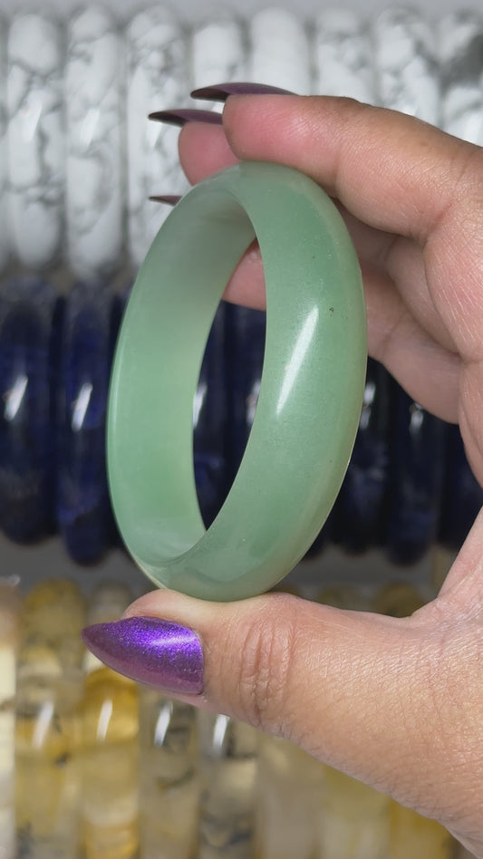 Green Aventurine Bangle 56.8mm