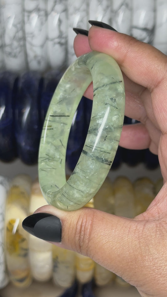 Prehnite Bangle 57.7mm