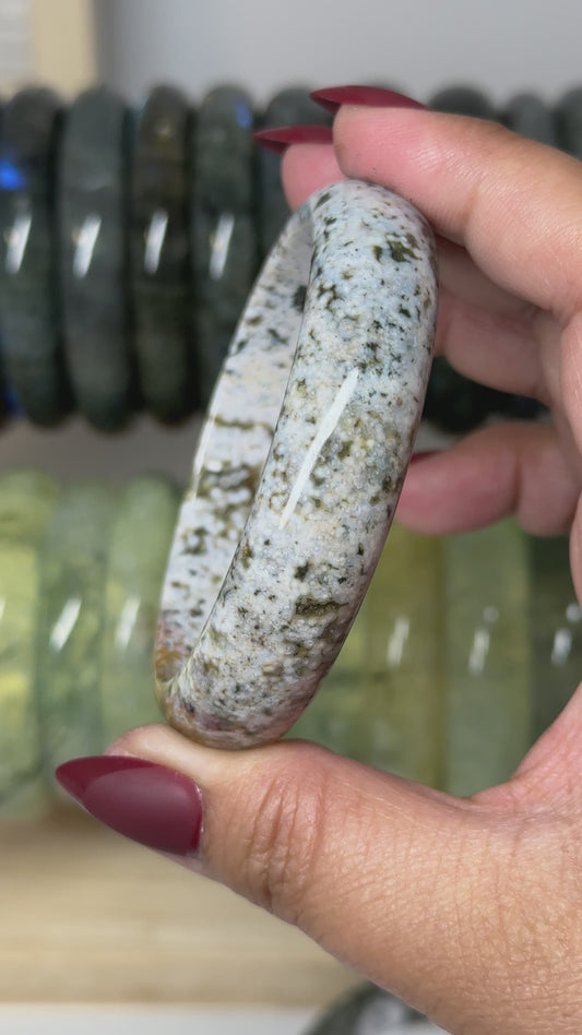 Ocean Japser Bangle 59mm