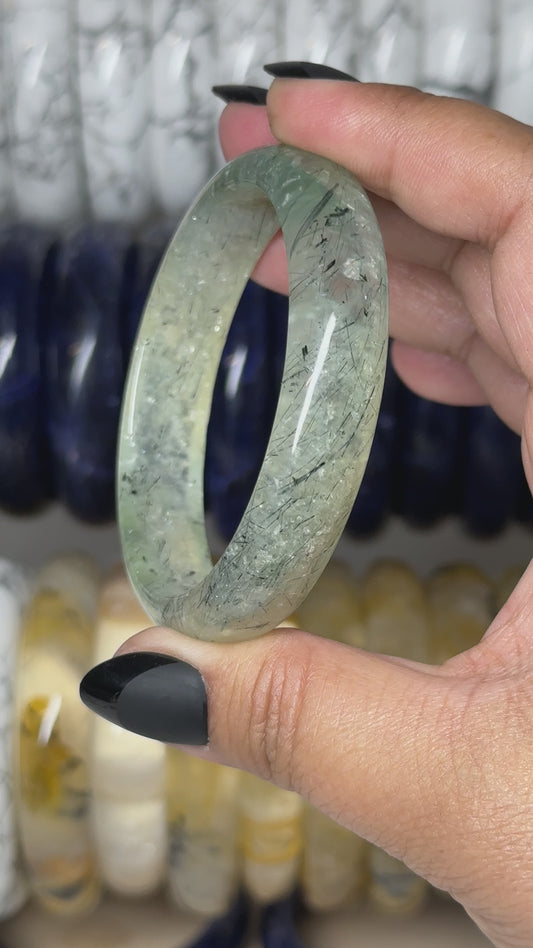 Prehnite Bangle 56.9mm